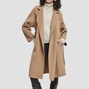 Nap Loungewear wool Camel coat